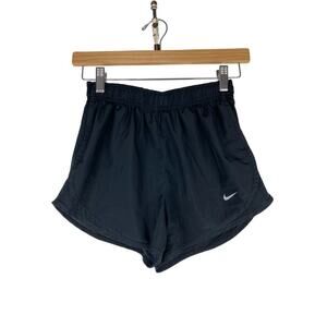 Nike Dri-Fit Women's XS Black Lined Tempo Running Shorts